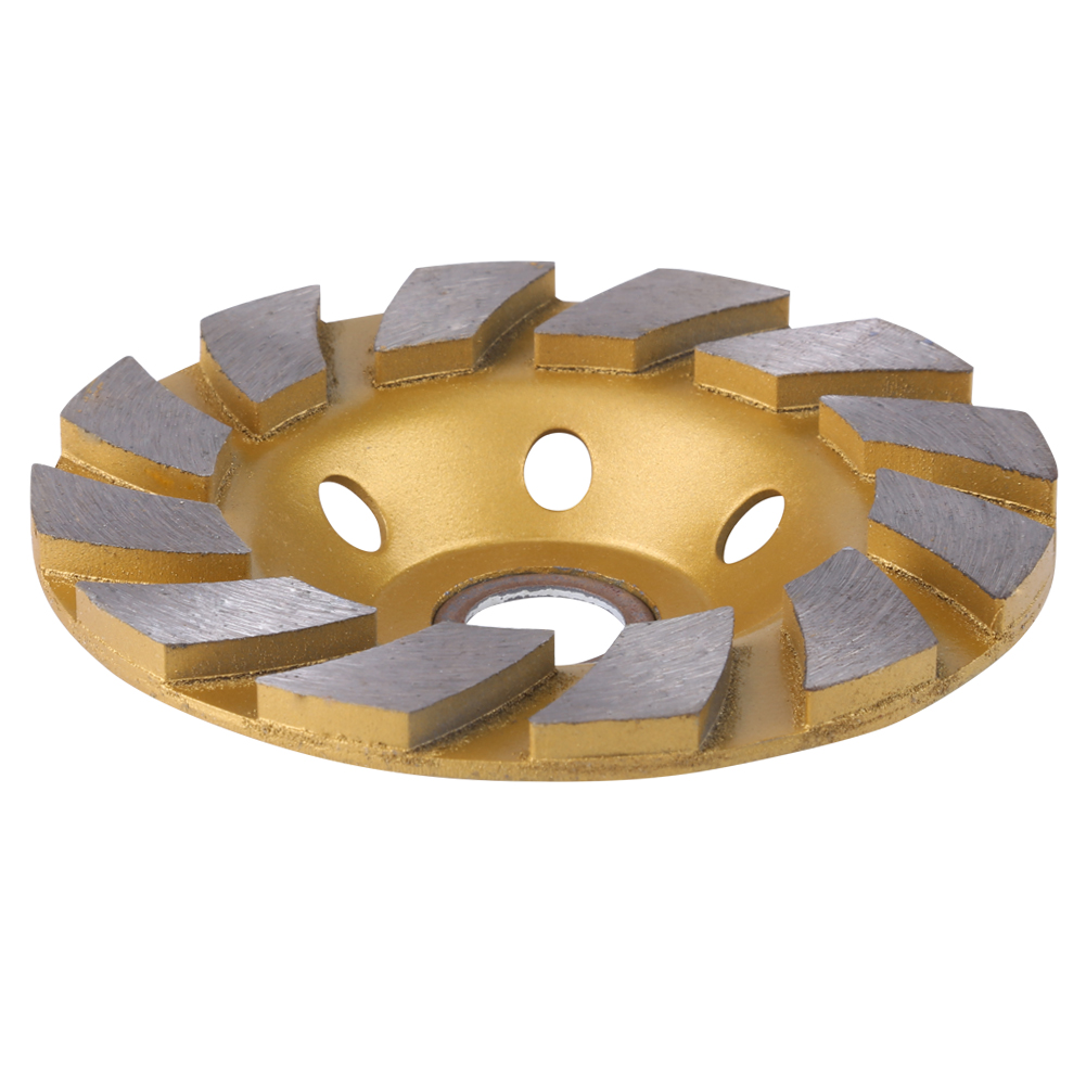 Disque Meulage Diamanté Segments 10cm 6 Trous Pour Marbre Béton Pierre