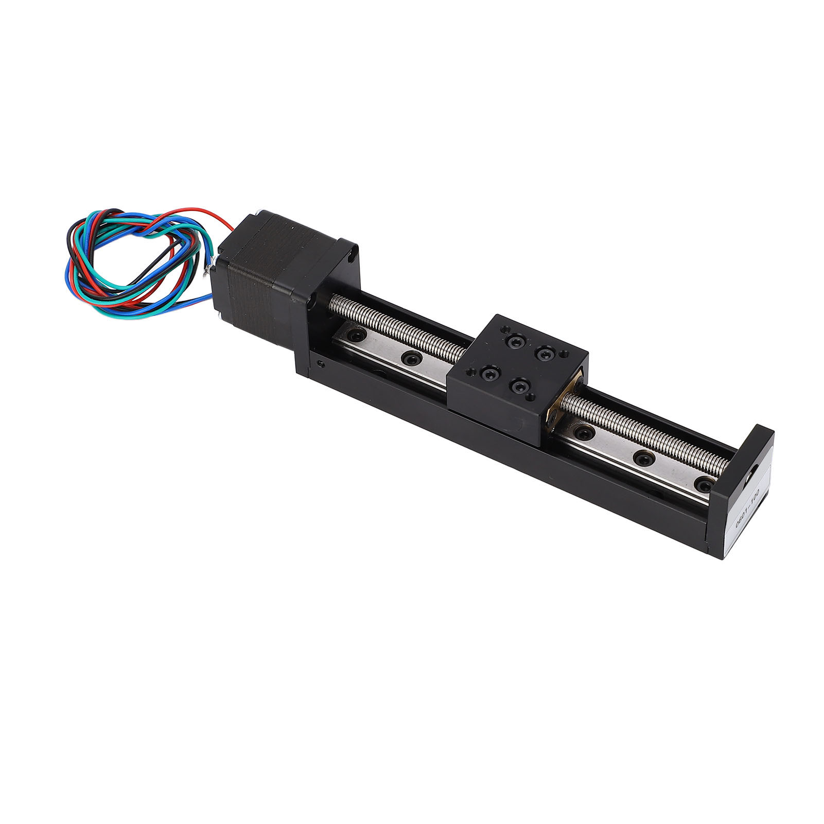 Mini Rail Linéaire Guide Actionneur Coulissant 28 Moteur Pas À Pas 100mm Course Bricolage Cnc Routeur X Y Z Avec Tige Vis T