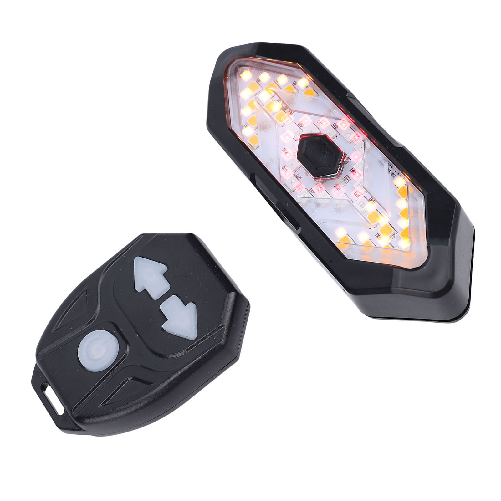 Feu Arrière Vélo Avec Clignotants, Led Rechargeable Usb, Étanche Ipx4, Conduite Nuit