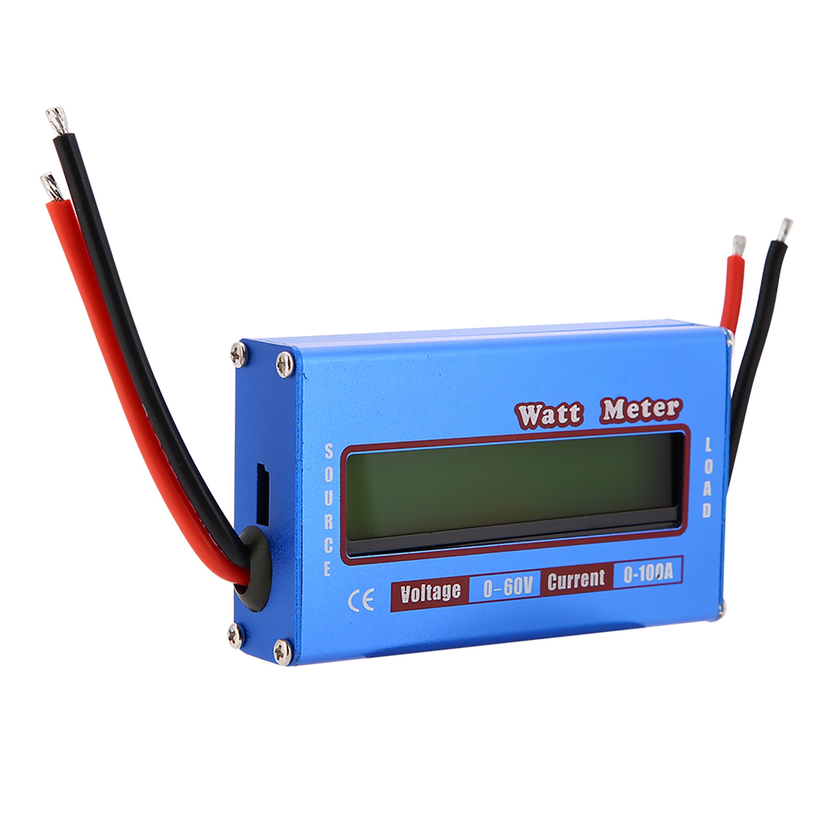 Compteur Puissance Haute Précision, Vérificateur Watt Volt Ampèremètre Fournitures Industrielles Rc Pour Batterie Éolienne Solaire