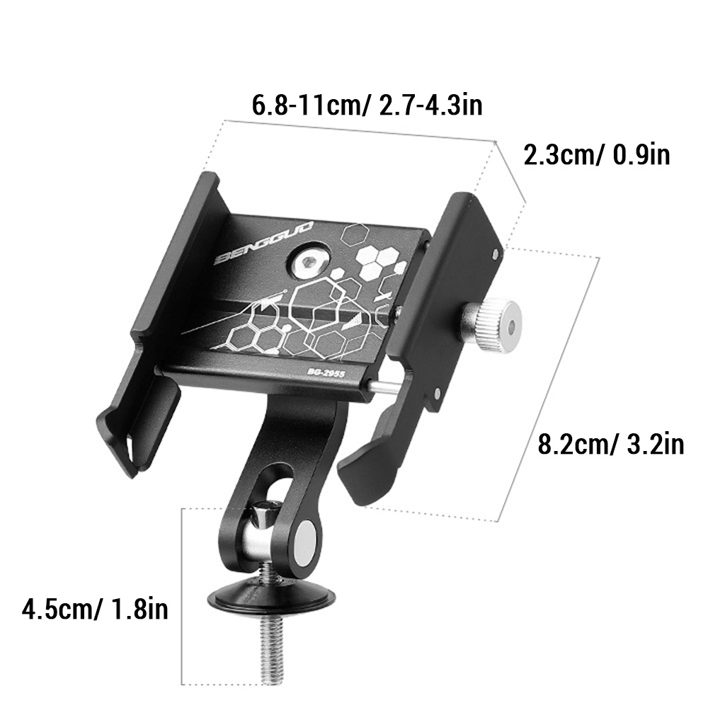 Support Téléphone Portable, Pince Rotative Smartphone Vélo