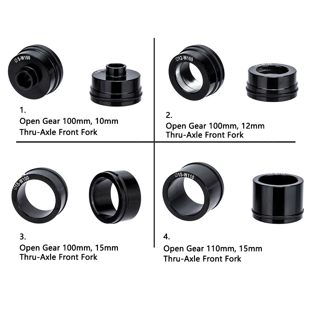 Ztto Support Fourche Vélo Dégagement Rapide, Supports Essieu Traversant, Bloc Avant, Support Toit Voiture Pour 5x100mm, 12x100mm, 15x100mm, 15x110mm