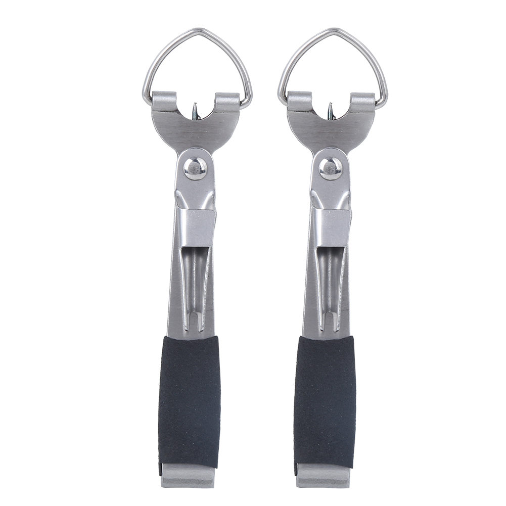 Outil Nœud Rapide Pêche À La Mouche 2 Pièces, Lignes Nouage Rapide Ongles, Crochet Coupe, Nettoyeur Yeux Avec Rétracteur