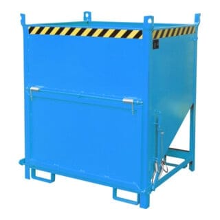 Bauer Silobehälter SGK 100, lackiert, Lichtblau