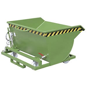 Bauer Spänebehälter SKM 50, lackiert, Resedagrün