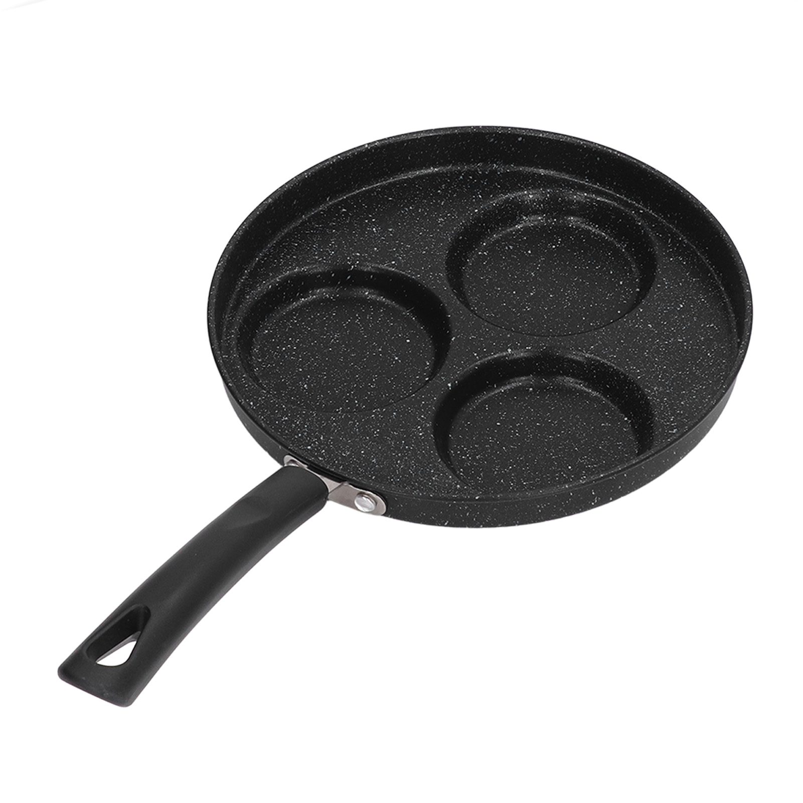 Metallpfanne Für Eier Und Hamburger (3 Tassen Fassungsvermögen), Gleichmäßiges Garen, Komfortabler Griff, Ideal Für Omeletts, Hamburger Und Pfannkuchen.