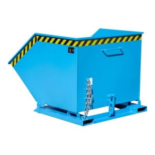 Bauer Kippmulde KK 1000, lackiert, Lichtblau