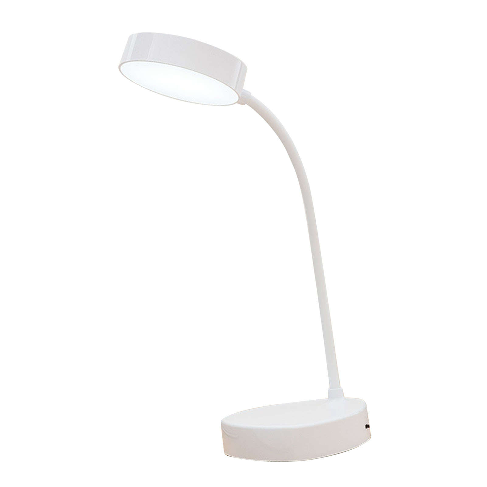 Kleine, Dimmbare Schreibtischleselampe, Usb-wiederaufladbares Led-nachtlicht, Augenschonend, Ideal Für Zuhause, Nachttisch Oder Büro.