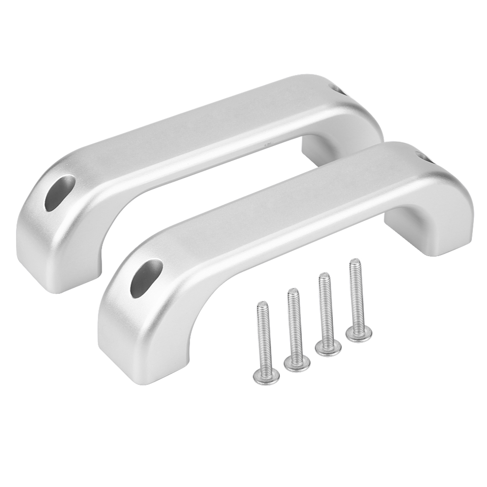 Türgriffabdeckung, Dekorative Silberchrome Innenverkleidung Aus Aluminiumlegierung