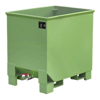 Bauer Spänekasten CS 30, lackiert, Resedagrün