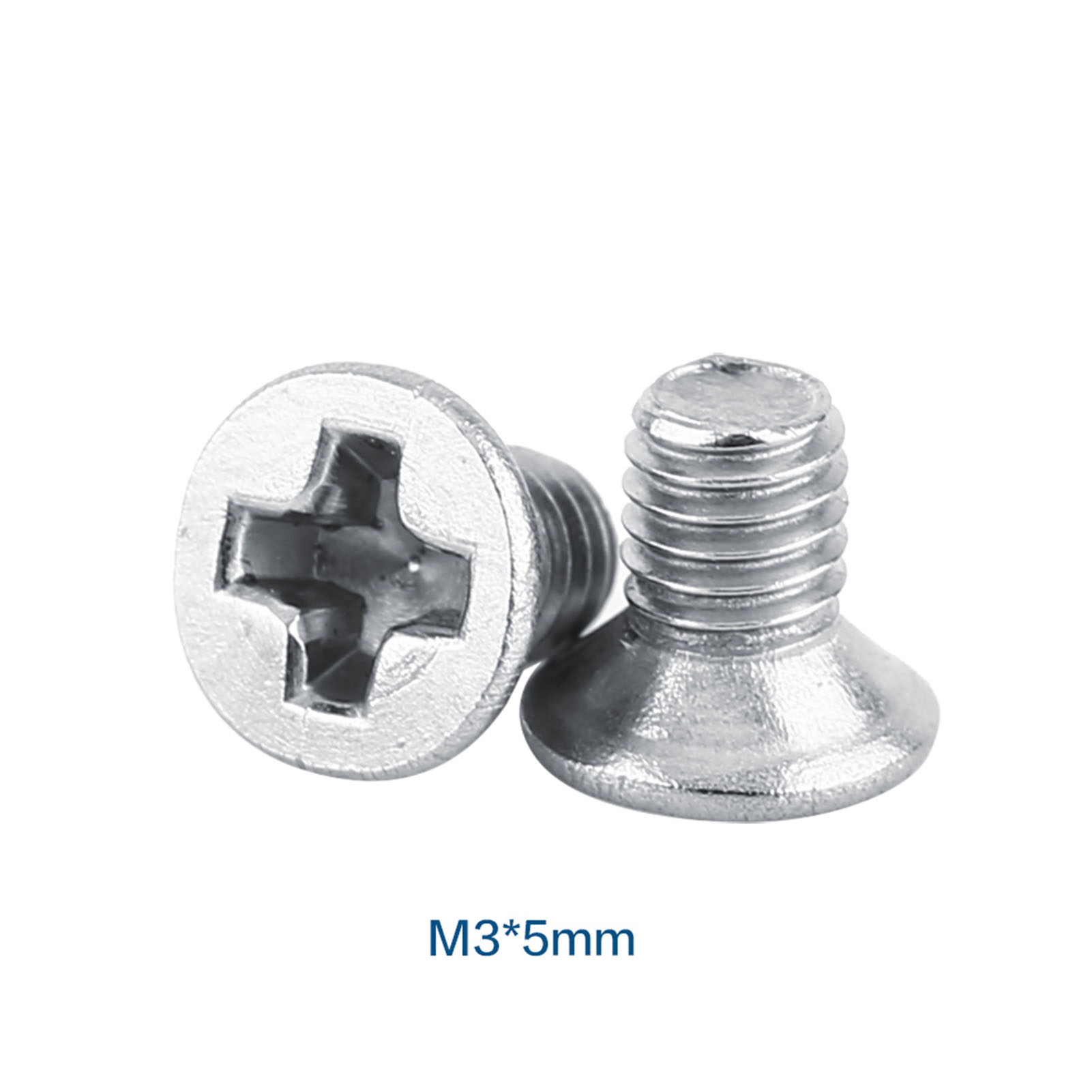 Packung Mit 100 Senkkopfschrauben Aus Edelstahl Ss304, M35