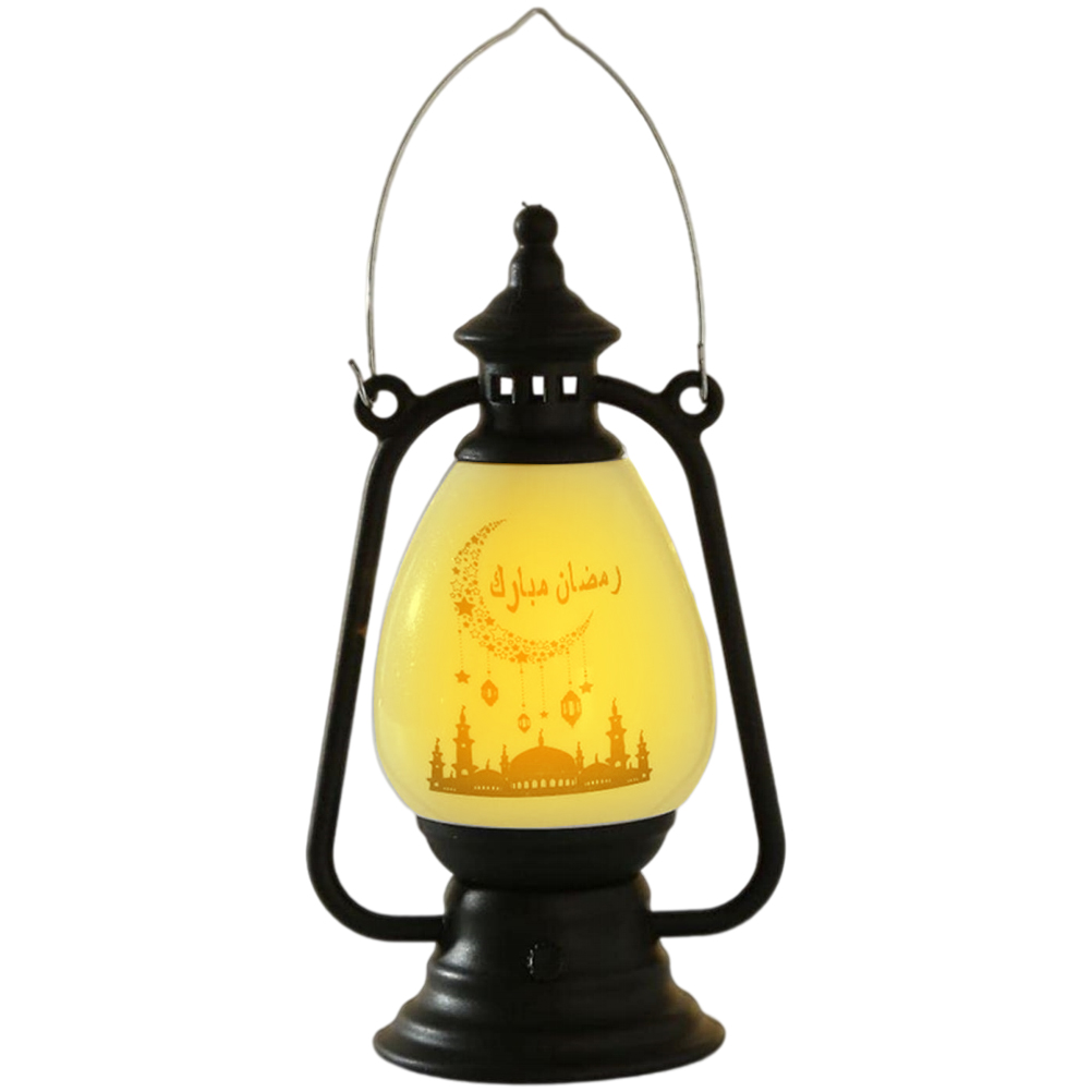 Ramadan-lampe, Elektronische Eid-kerze, Aufziehbarer Kerzenhalter Für Zuhause Und Partydekoration