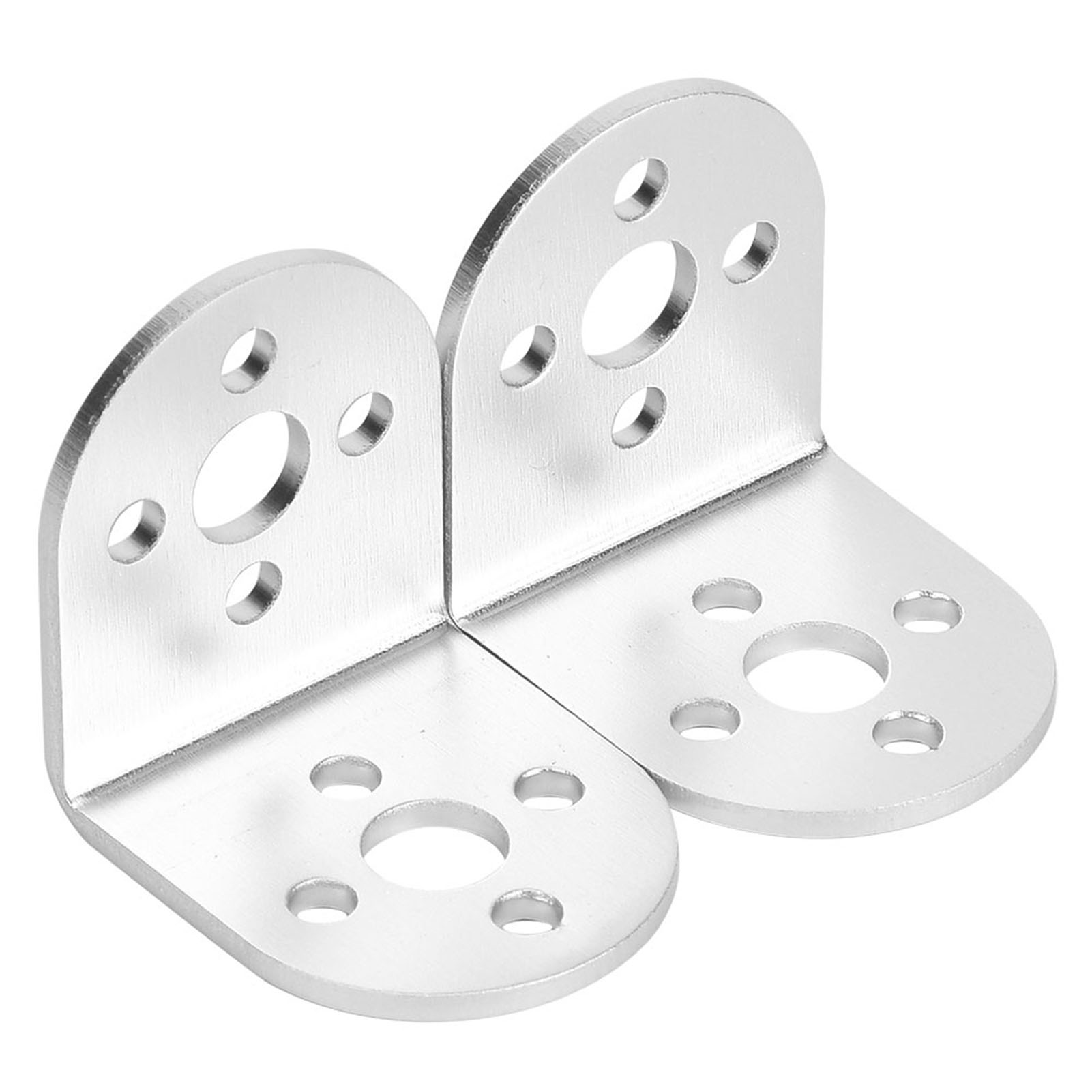 2 L-förmige Aluminiumhalterungen Für Pitsco Tetrix Robotics Ersatzteile