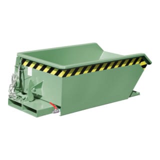 Bauer Mini-Spänebehälter SMGU 230, lackiert, Resedagrün