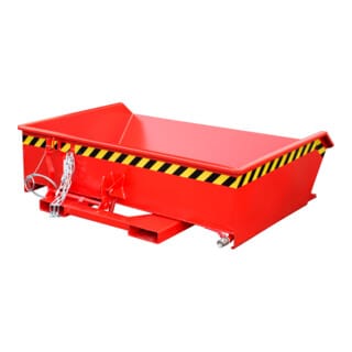 Bauer Mini-Spänebehälter SMGU 610, lackiert, Feuerrot