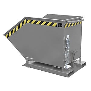 Bauer Kippmulde KK 600, lackiert, Mausgrau