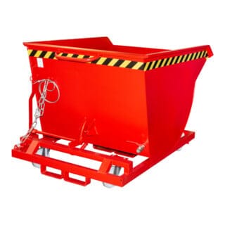 Bauer Spänebehälter SKM 50, lackiert, Feuerrot