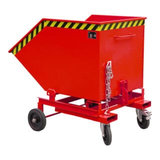 Bauer Kastenwagen KW-ET 600, lackiert, Feuerrot