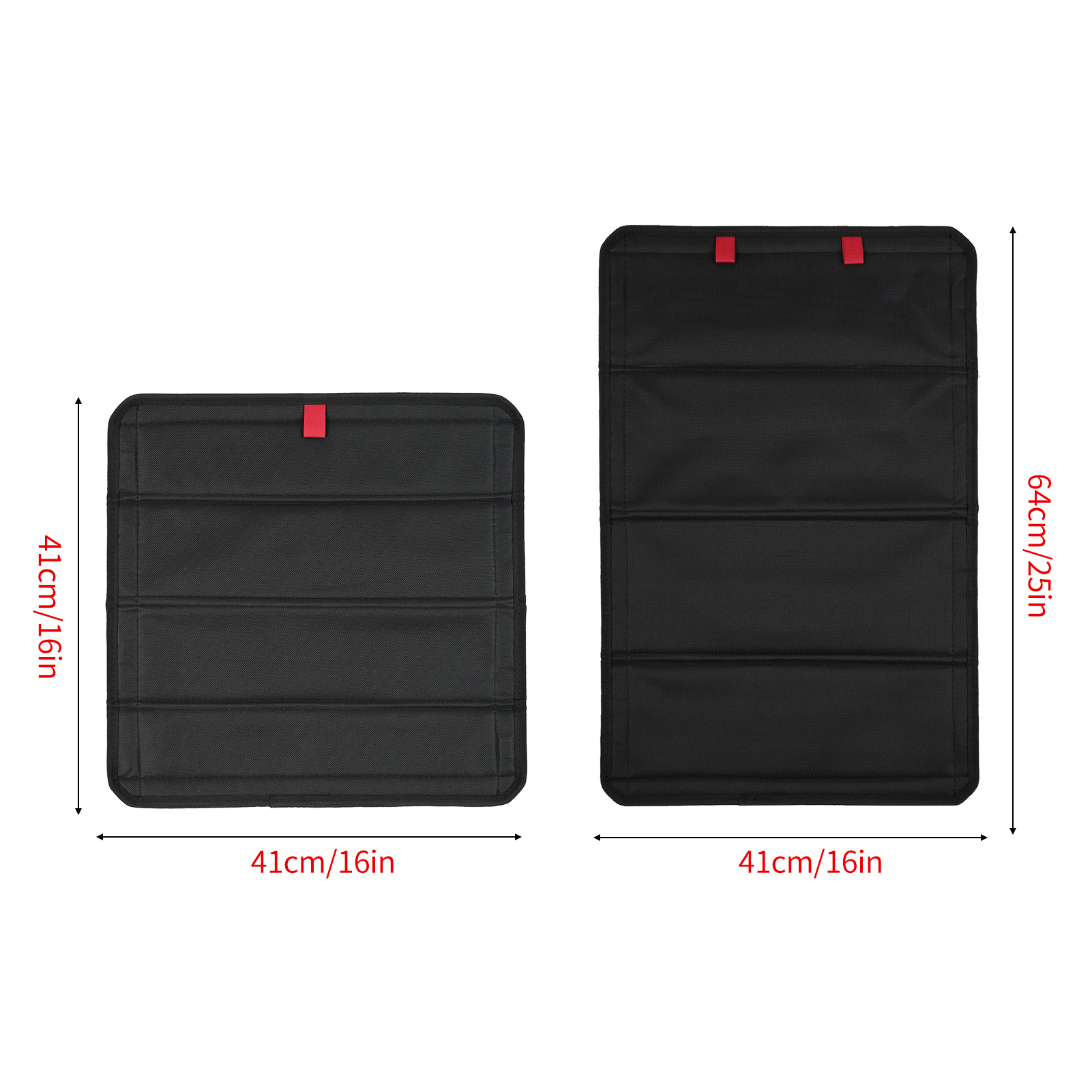 Faltbares Magnetisches Uv-schutz-fensterrollo Für Wohnmobile Und Wohnwagen (40,6 Cm X 40,6 Cm, Schwarz)
