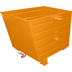 Bauer Späne-Stapelkipper BSS 70, lackiert, Gelborange