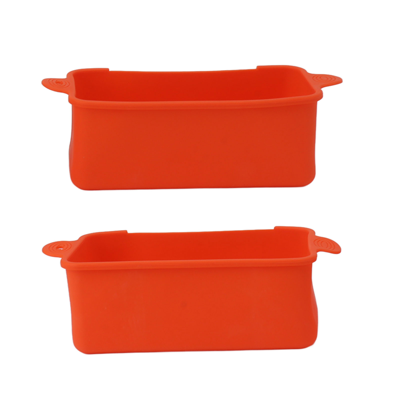 Set Mit 2 Wiederverwendbaren Silikon-fettauffangschalen Für Kochfelder