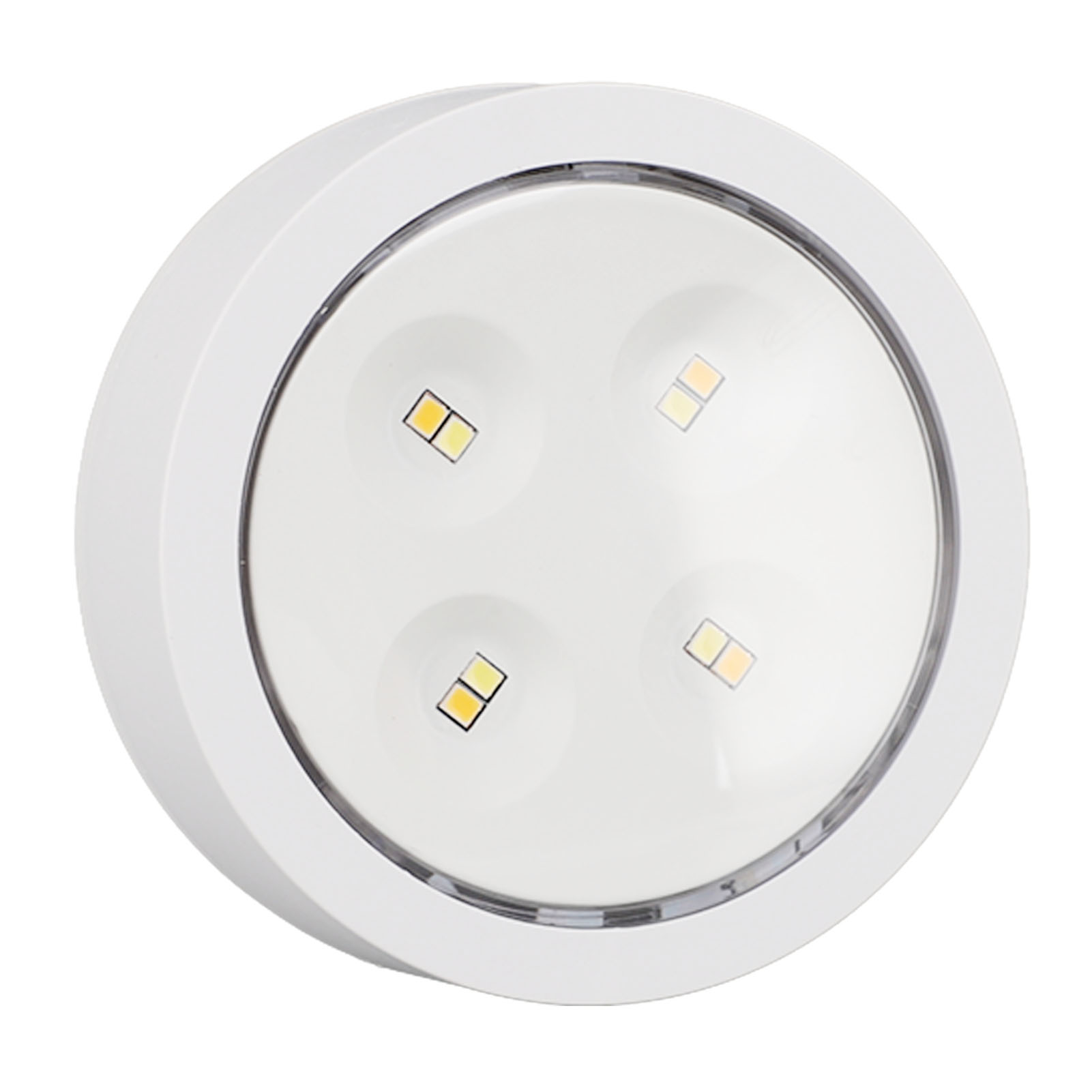 Set Aus 3 Led-nachtlichtern Mit Fernbedienung Aus Abs, Ideal Zur Dekoration Von Schränken Und Küche.