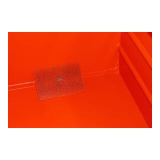 Bauer Späne-Stapelkipper BSS 70, lackiert, Feuerrot