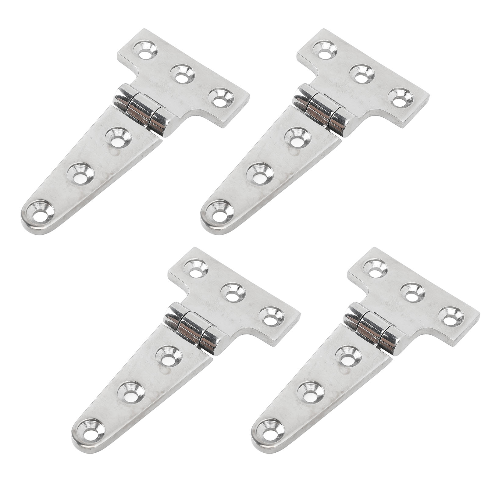 4 Hochbelastbare T-scharniere In Marinequalität Aus Edelstahl 316, Kompatibel Mit Bootstüren Und Yachtluken.
