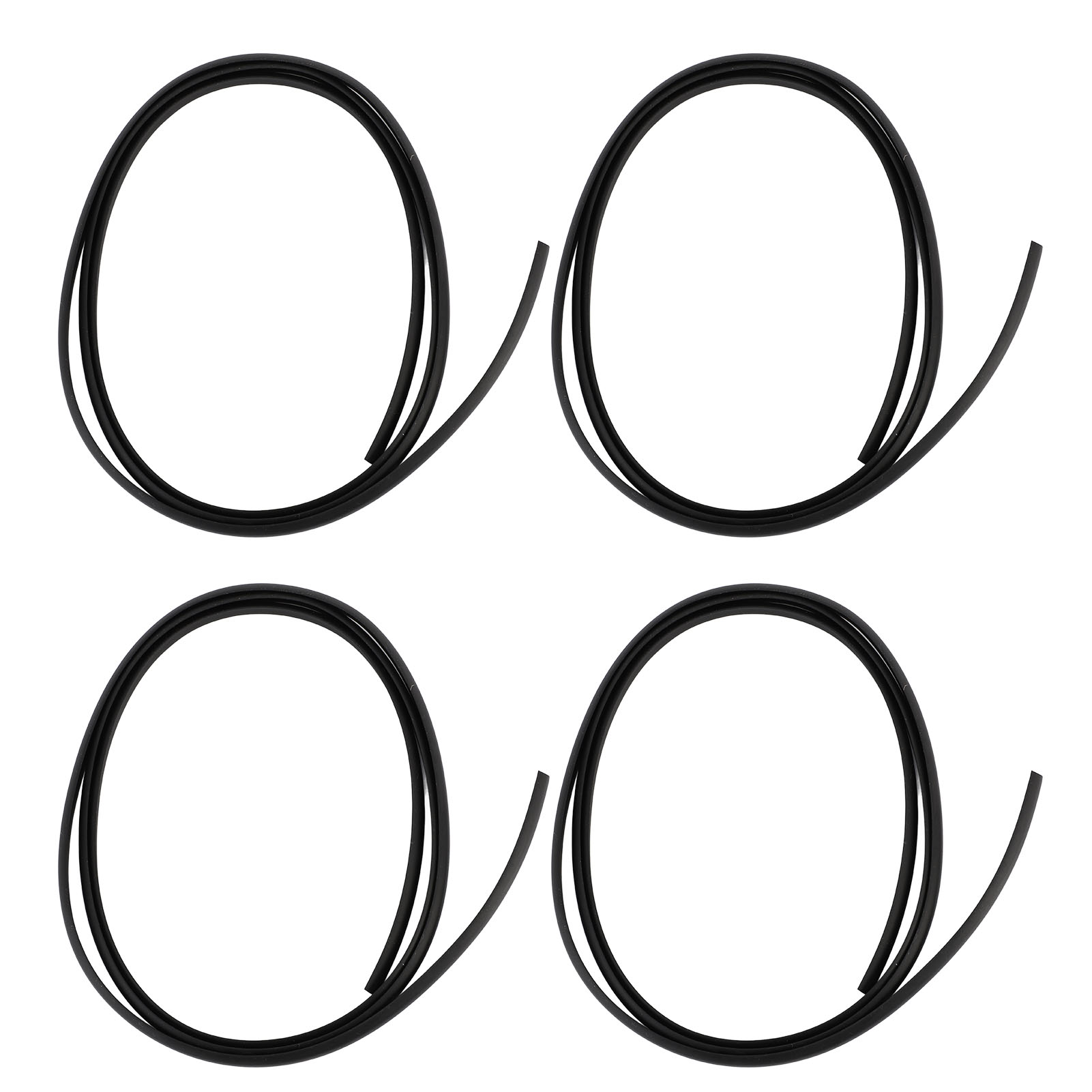 4 Ersatz-gummiflügeldichtungen Für Fj80, Hdj80, Hzj80 Und Fzj80 Transporter Der 80er-serie (1990-1998)