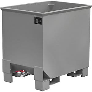 Bauer Spänekasten CS 30, lackiert, Mausgrau