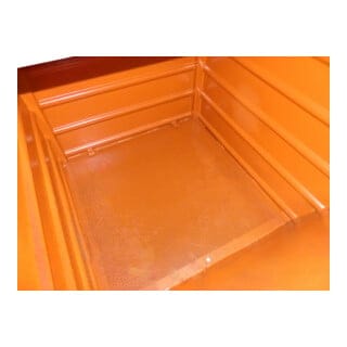 Bauer Späne-Stapelkipper BSL 200, lackiert, Gelborange