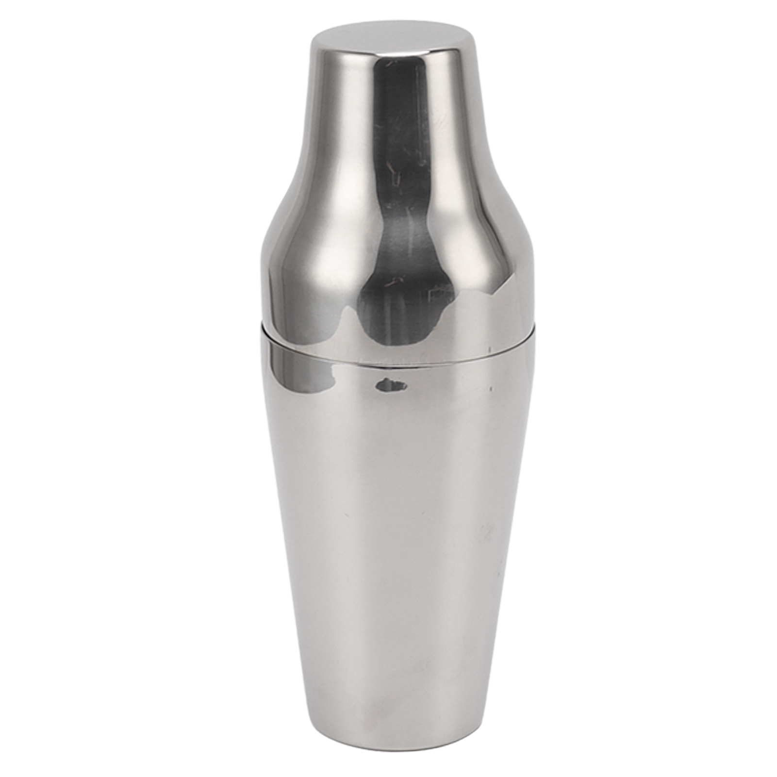 Cocktailshaker Aus Edelstahl Im Französischen Stil, 2 Kammern, Für Martini-mix, Silberfarben. Ideal Für Bar, Zuhause, Camping Und Picknicks.