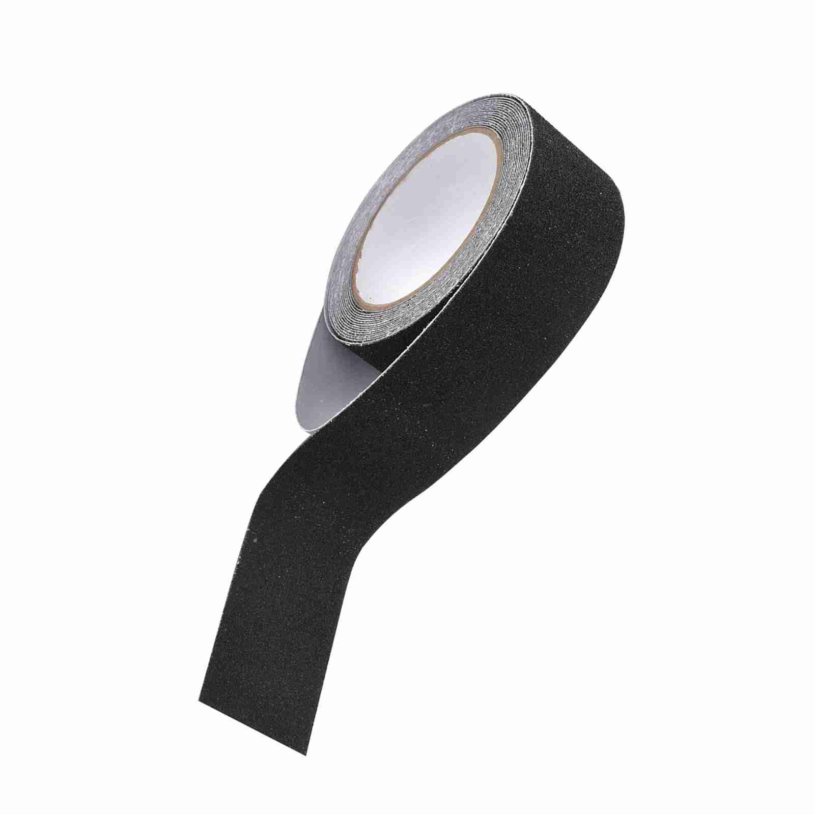 M X 5 Cm Pvc-antirutschklebeband Zum Dekorieren Und Befestigen Von Treppen Und Böden (schwarz)
