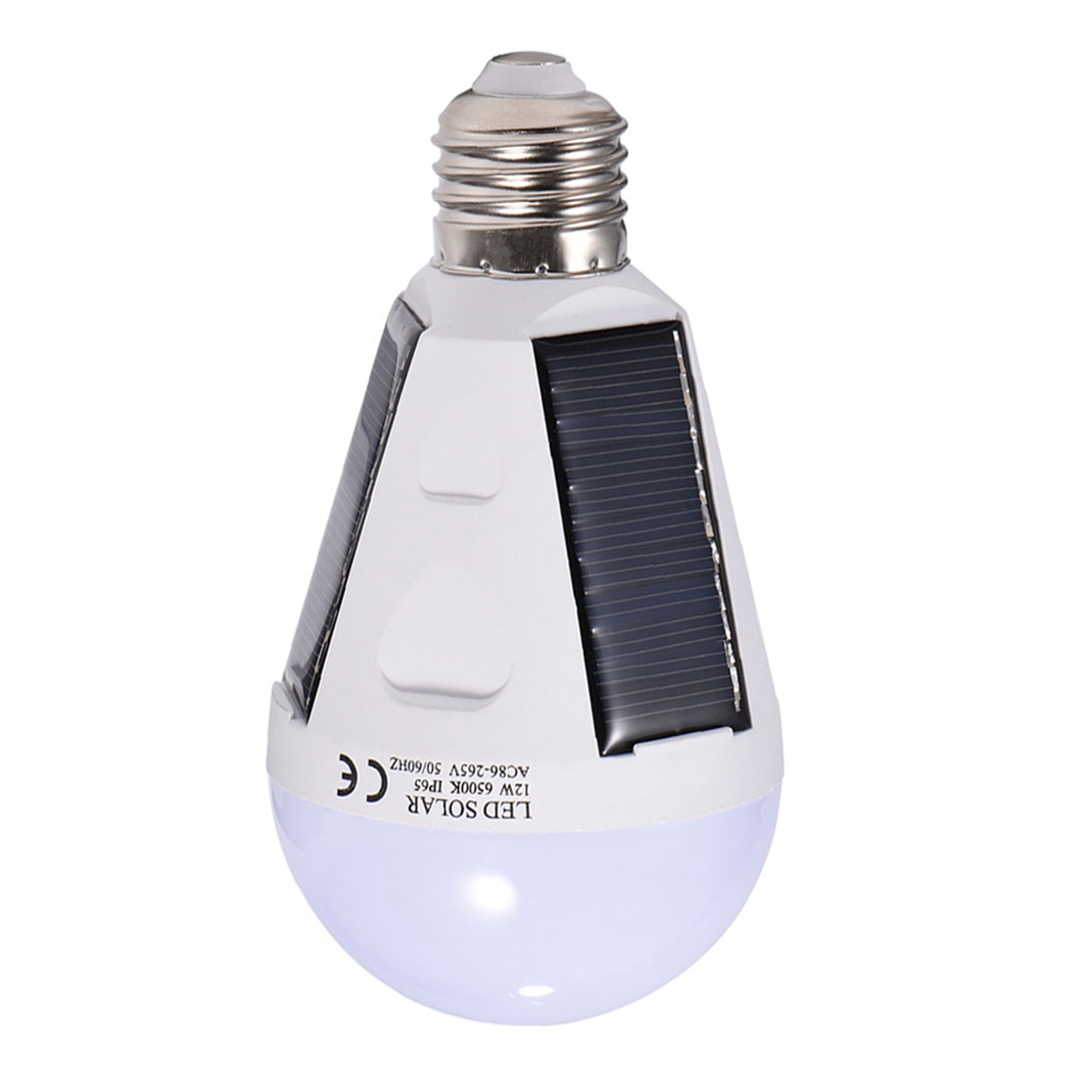 Tragbare Und Wasserdichte 12-w-solar-led-lampe, Ideal Zum Wandern, Campen Und Für Notfallsituationen.