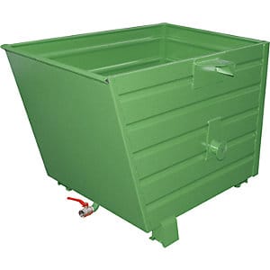 Bauer Späne-Stapelkipper BSS 70, lackiert, Resedagrün