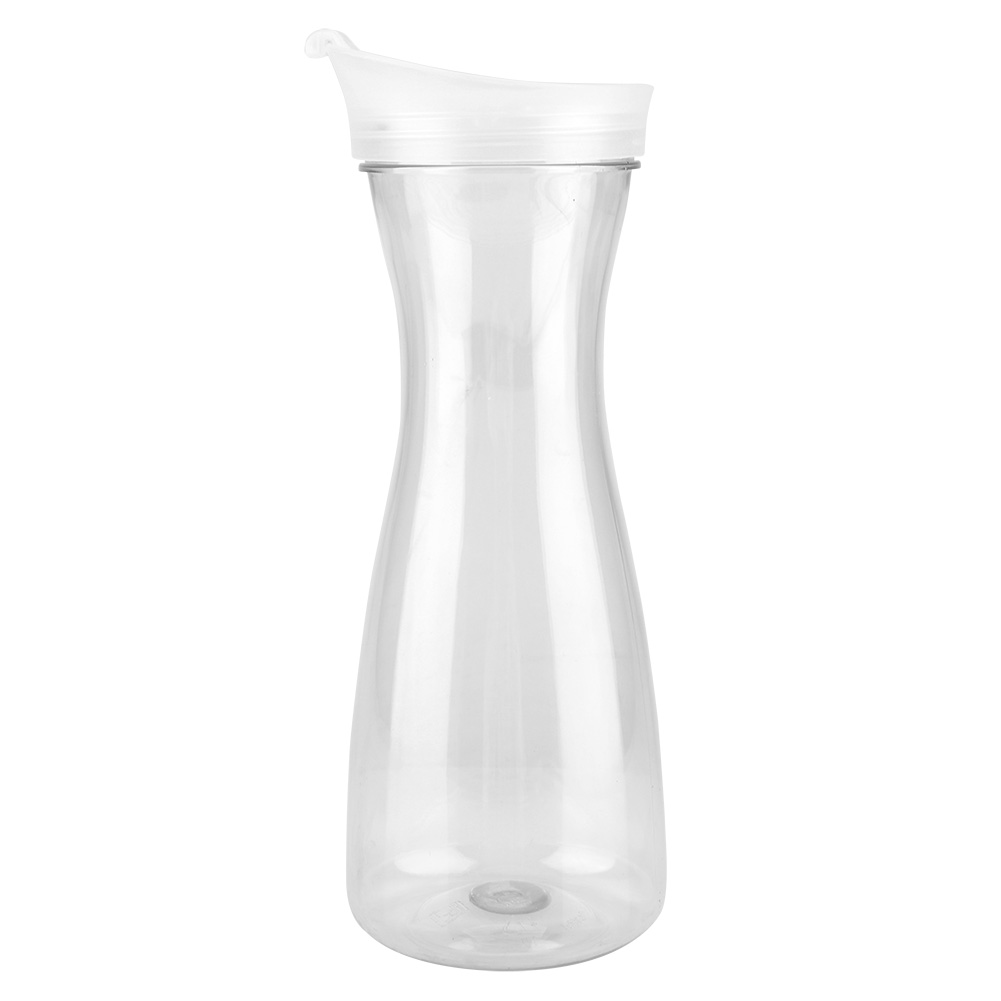 600 Ml Durchsichtige Acryl-saftflasche, Eiswasserkrug Mit Deckel, Für Bar Und Zuhause