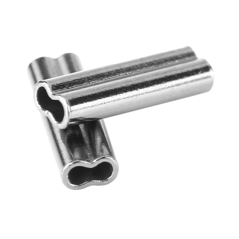100 Doppelrohr-vorfachhülsen Aus Kupfer, 1,2 Mm (2)