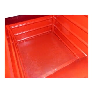 Bauer Späne-Stapelkipper BSL 200, lackiert, Feuerrot