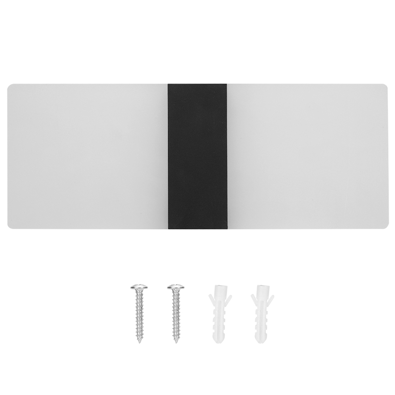 Acryl-led-wandleuchte Für Schlafzimmer, Nachttischlampe (warmweiß Und Schwarz, L)