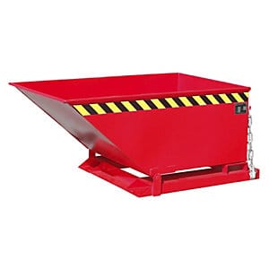Bauer Kippmulde KN 400, lackiert, Feuerrot