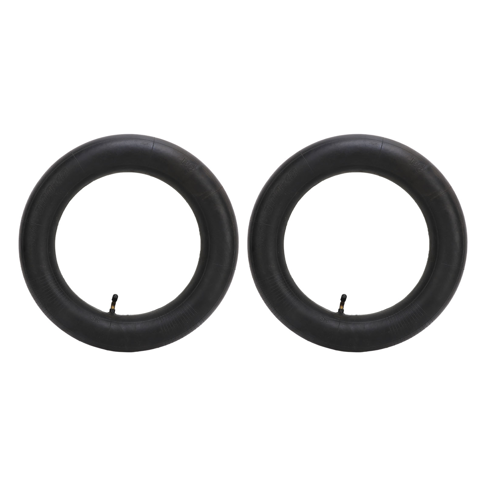 2 Innenschläuche 3.50/3.00-10 Aus Verstärktem, Stoßdämpfendem Gummi Für Offroad-motorräder, Roller Und Mopeds 50cc, 70cc, 90cc, 110cc Und 125cc (tr87, Schrägventil)
