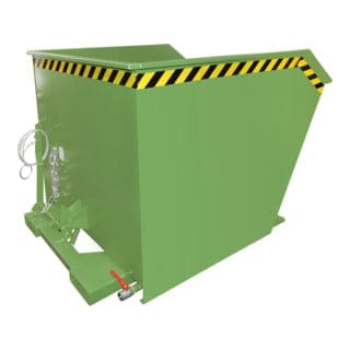 Bauer Spänebehälter SGU 100, lackiert, Resedagrün