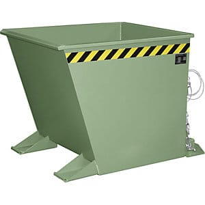Bauer Spänebehälter SGU-RZ 30, lackiert, Resedagrün