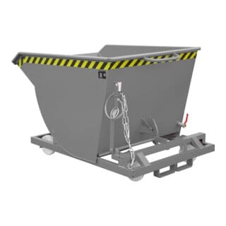 Bauer Spänebehälter SKM 75, lackiert, Mausgrau
