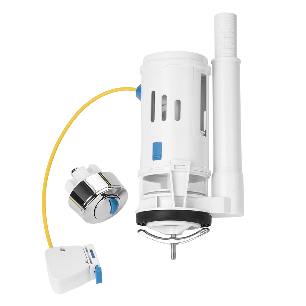 Wassertankzubehör Mit Druckknopf Und Doppelablauf Für Abs-toiletten (einteilige Toilette)