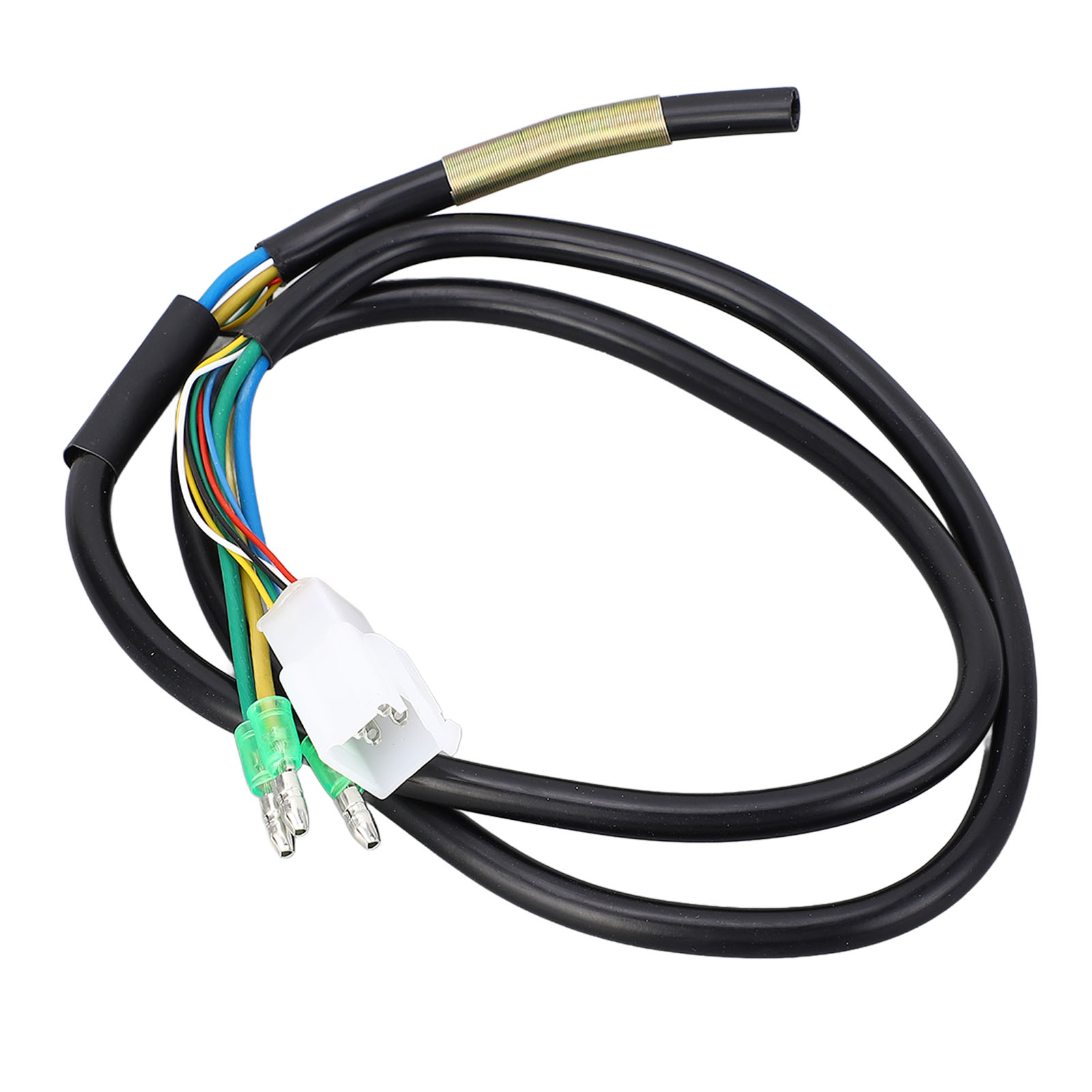 Leistungsstarkes Motorkabel Für Elektroroller, 25 Cm (10 Zoll), Hohe Empfindlichkeit, 6,35 Mm (2,5 Zoll) Vierkantquerschnitt, 9 Leiter, 6 Pins, Kupferdraht.
