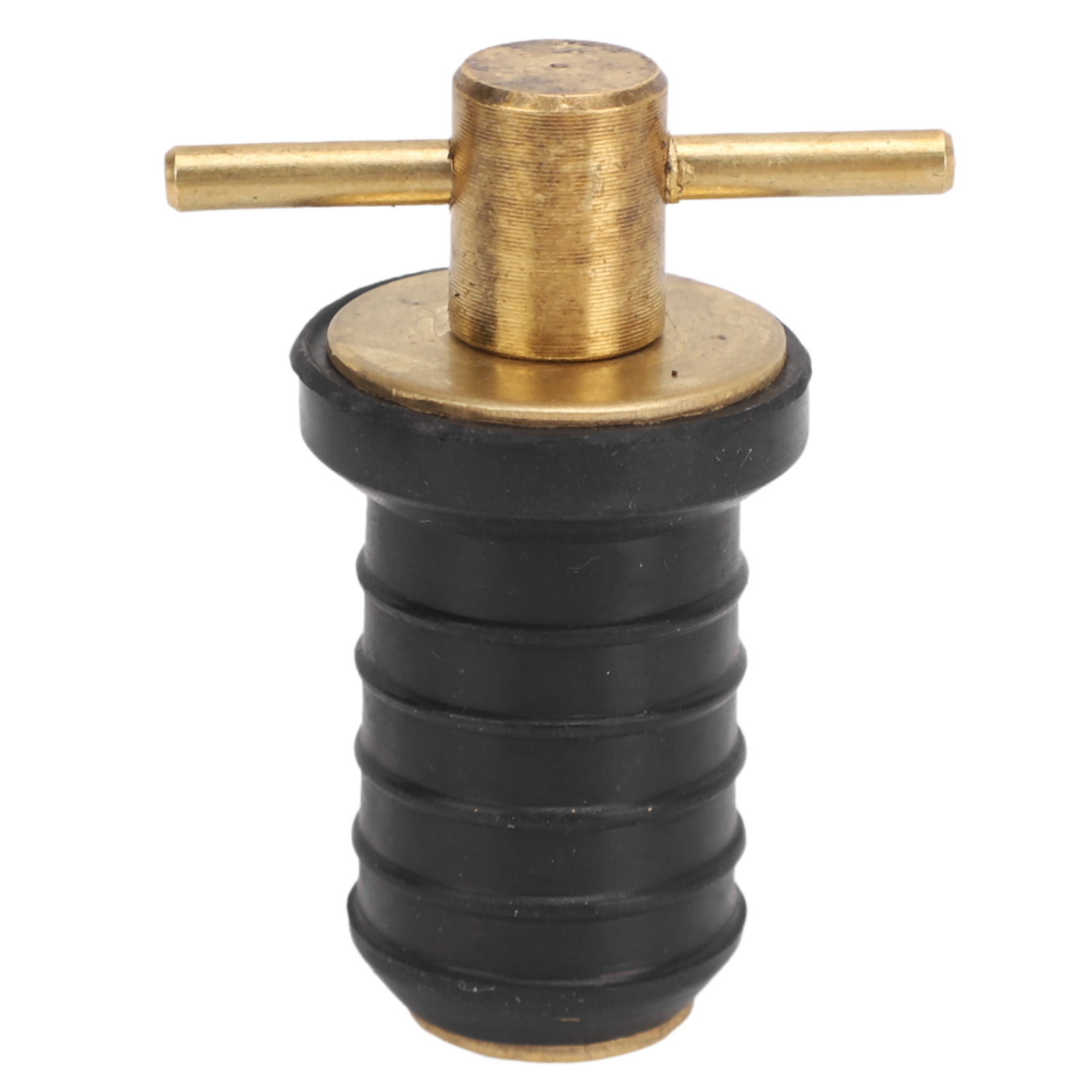 Ablassstopfen Aus Messing Mit T-griff Für Boote, Robuste Konstruktion, Drehbares Design Und Wasserdichte Abdichtung, Gummistopfen Für Yachten Und Schiffe, 1,5 Cm (0,6 Zoll).
