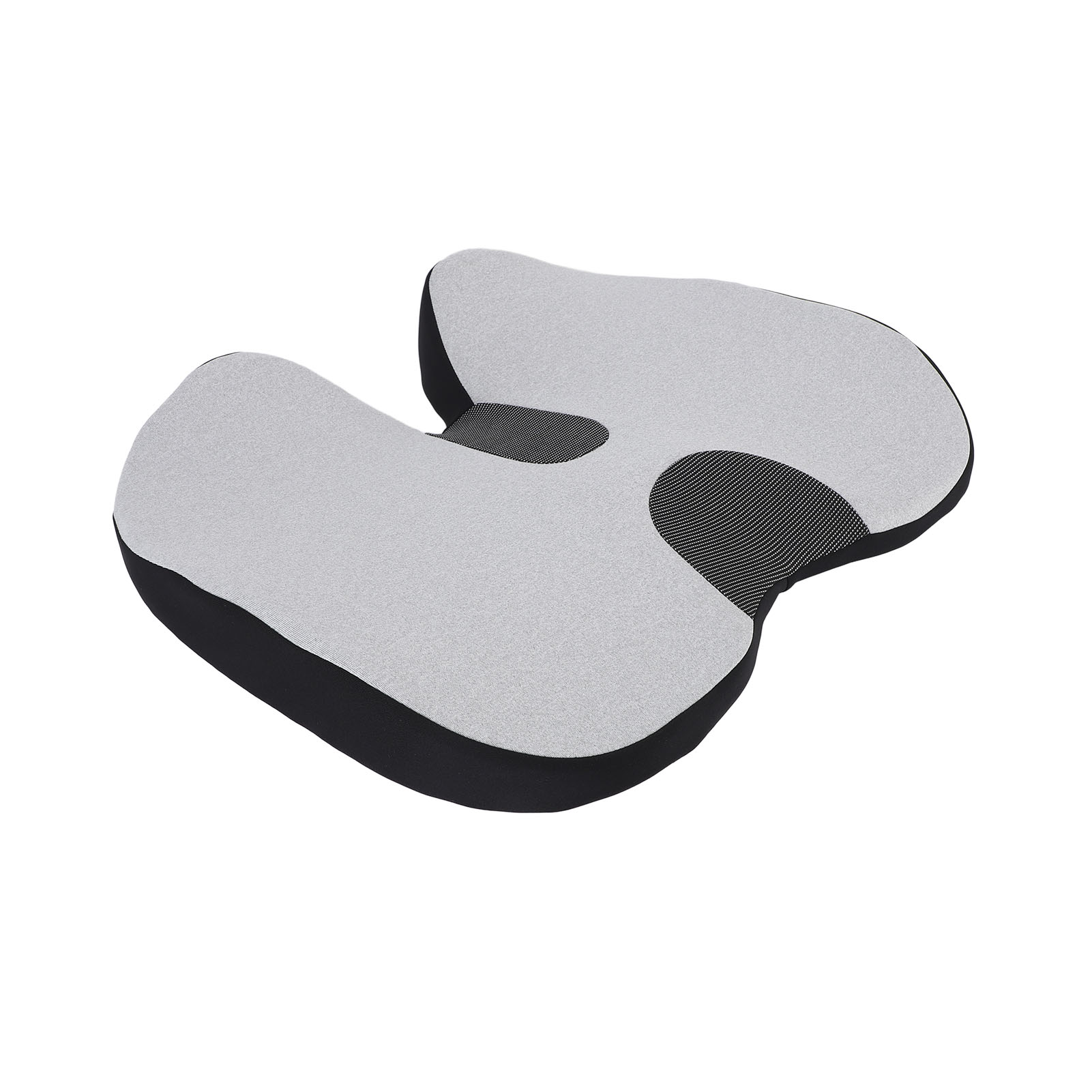 Sitzkissen Aus Memory-schaum, Druckreduzierend, Ergonomisch, Für Bürostühle Und Lange Autofahrten, Grau.