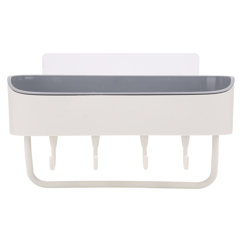 Wandregal Fürs Badezimmer (ohne Bohren), Halter Für Shampoo Und Duschgel, Aufbewahrungszubehör (beige)