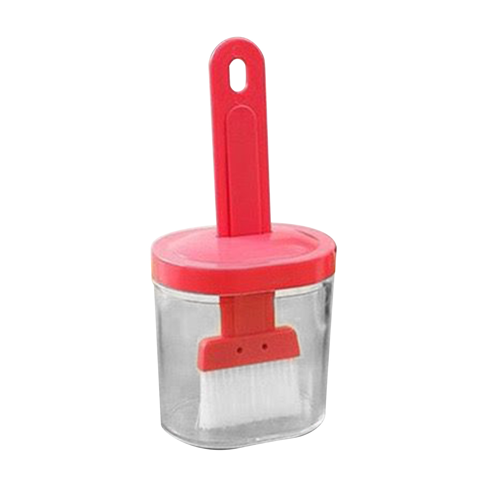 Integrierter Silikonpinsel Für Ölflasche, Olivenölspender, Ideal Zum Kochen, Backen, Grillen Und Marinieren (rosa).